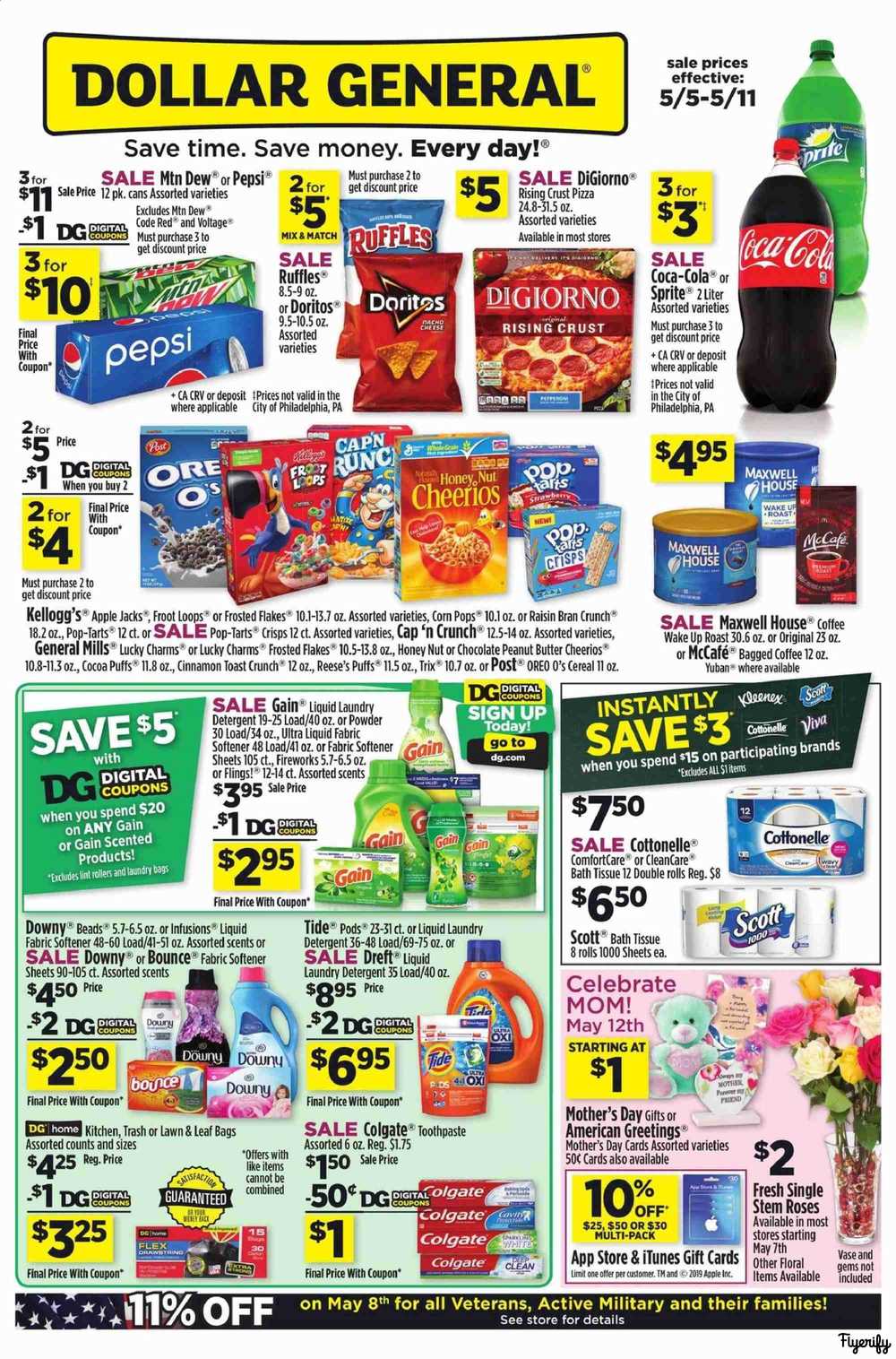 Dollar General (WI) Weekly Ad & Flyer May 5 to 19 Canada