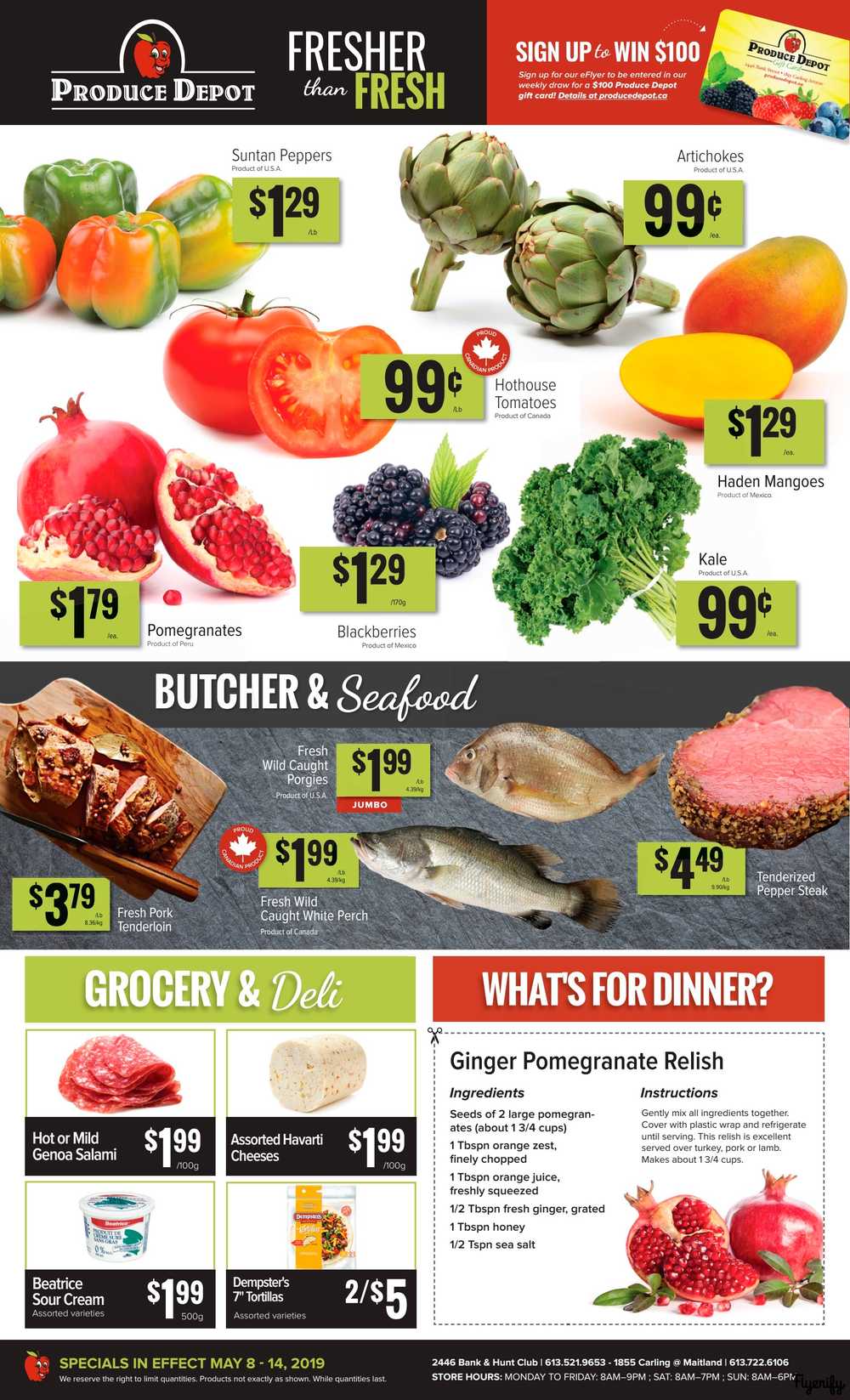 Produce Depot Flyer May 8 to 14 Canada