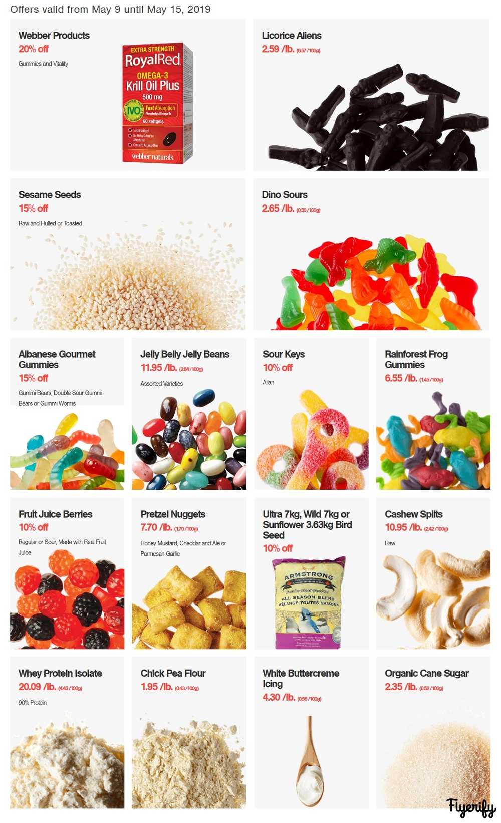 Bulk Barn Flyer May 9 To 15 Canada