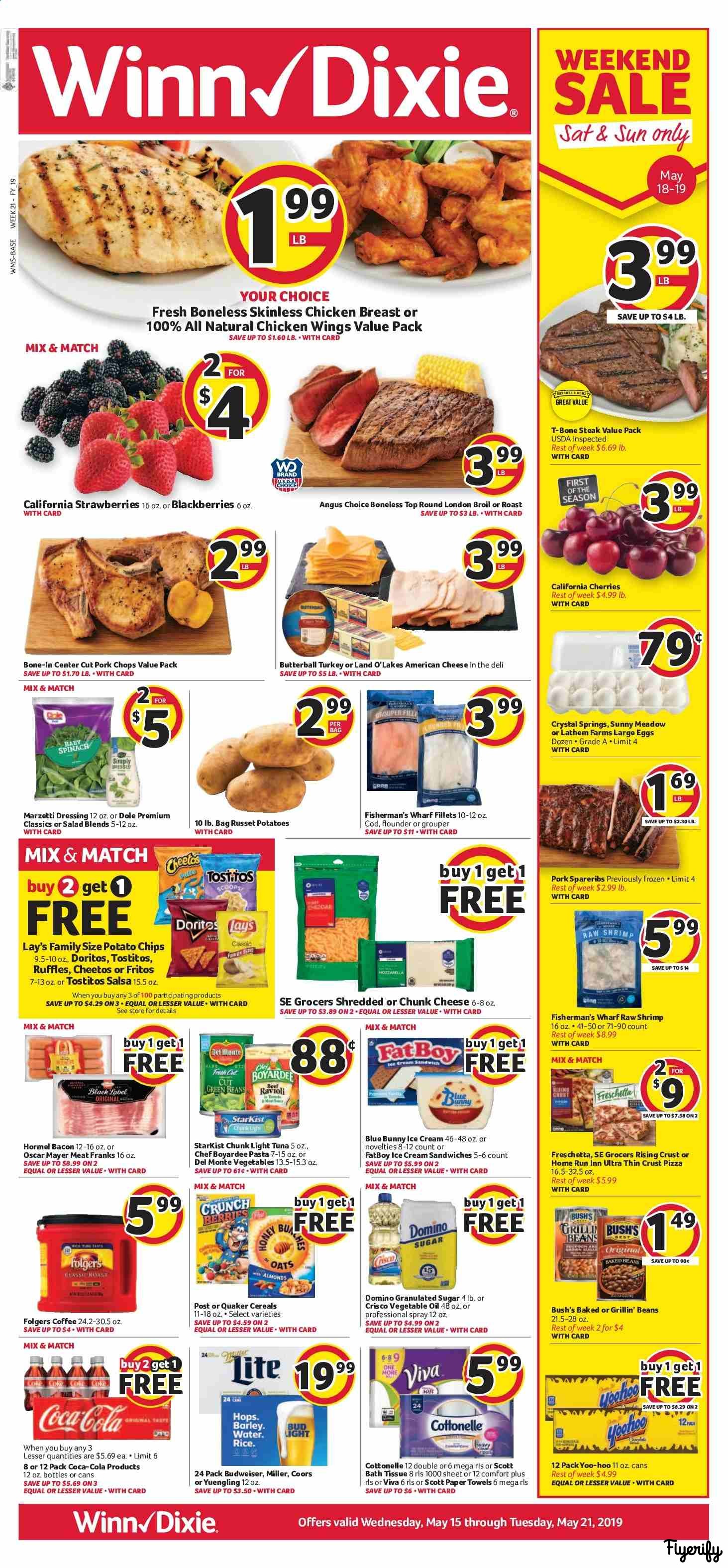 Winn Dixie (MS) Weekly Ad & Flyer May 15 to 21 Canada