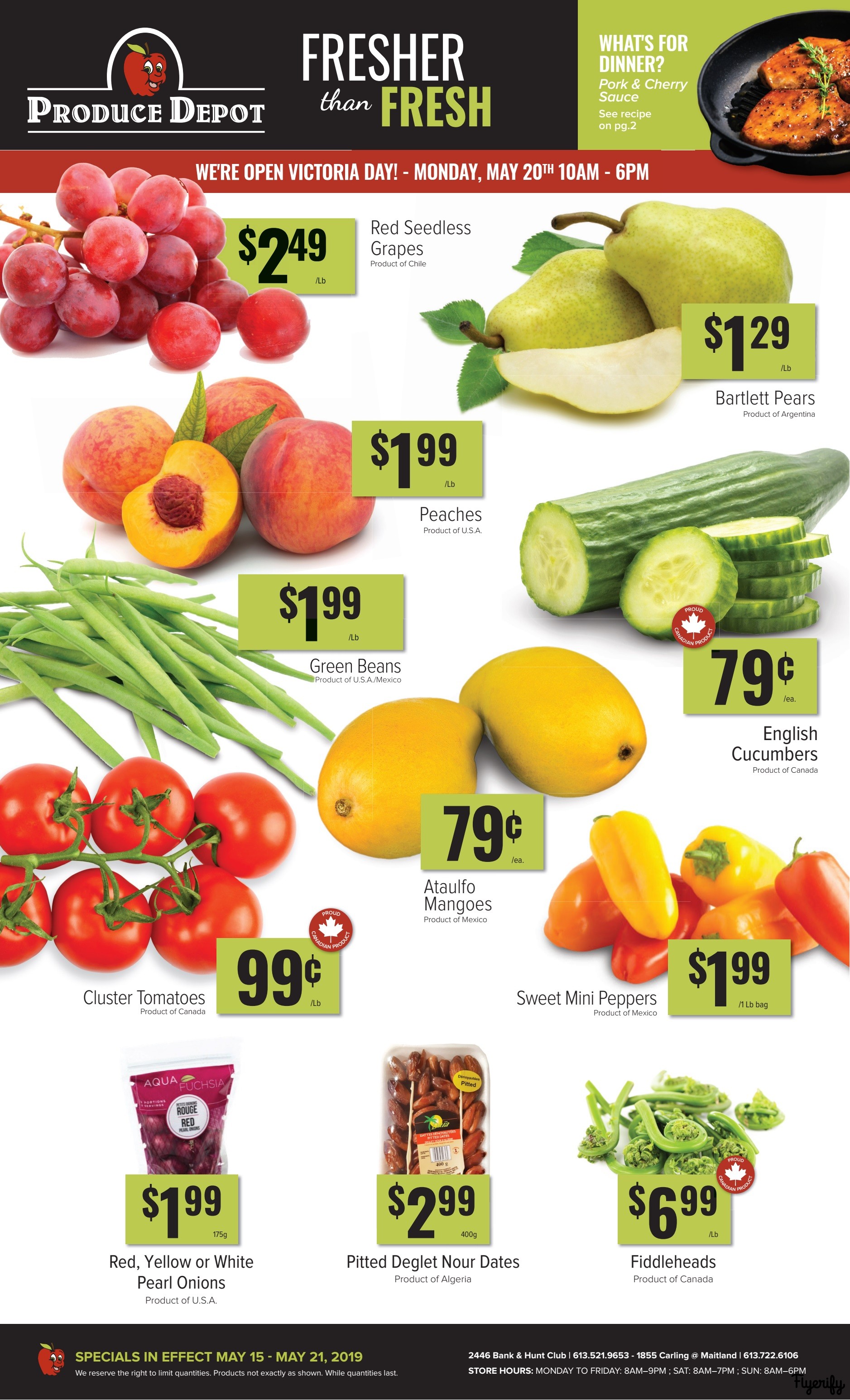 Produce Depot Flyer May 15 to 21 Canada
