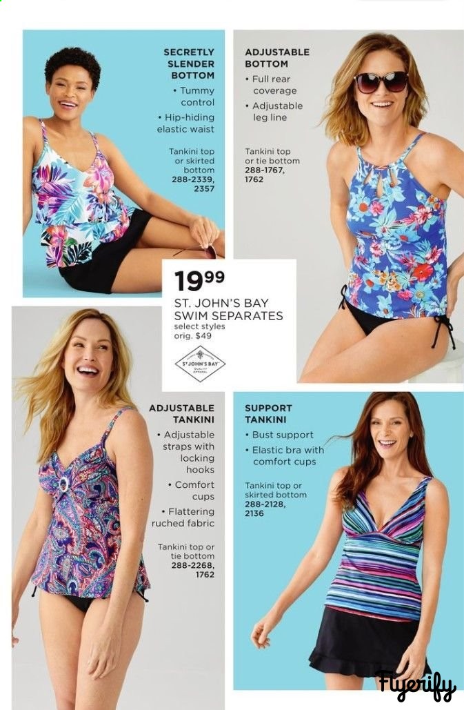 jcpenney tummy control swimwear