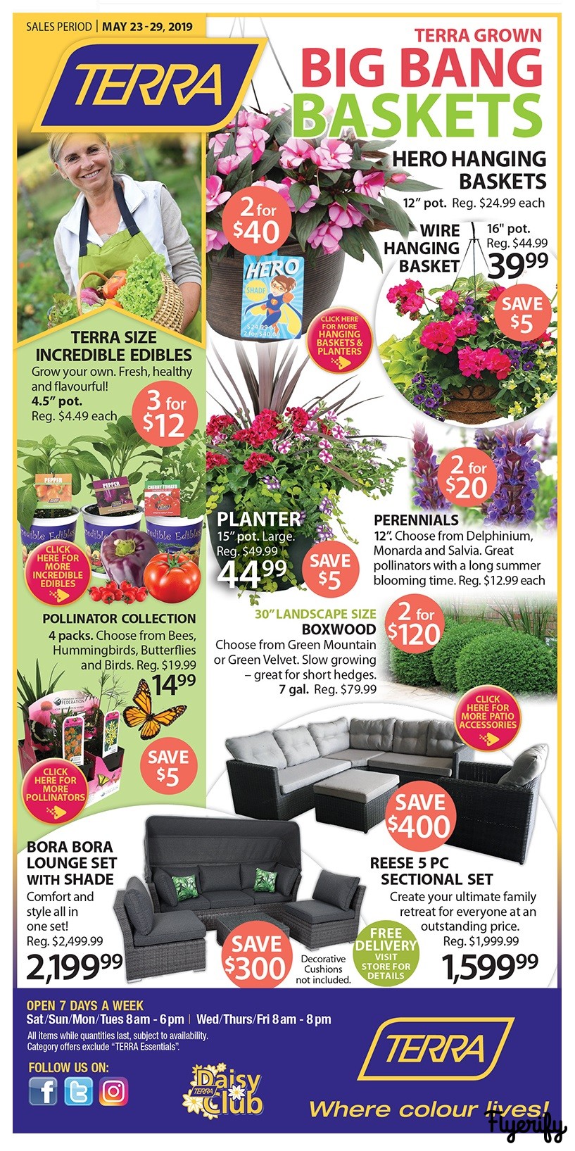 Terra Greenhouses Flyer May 23 to 29 Canada