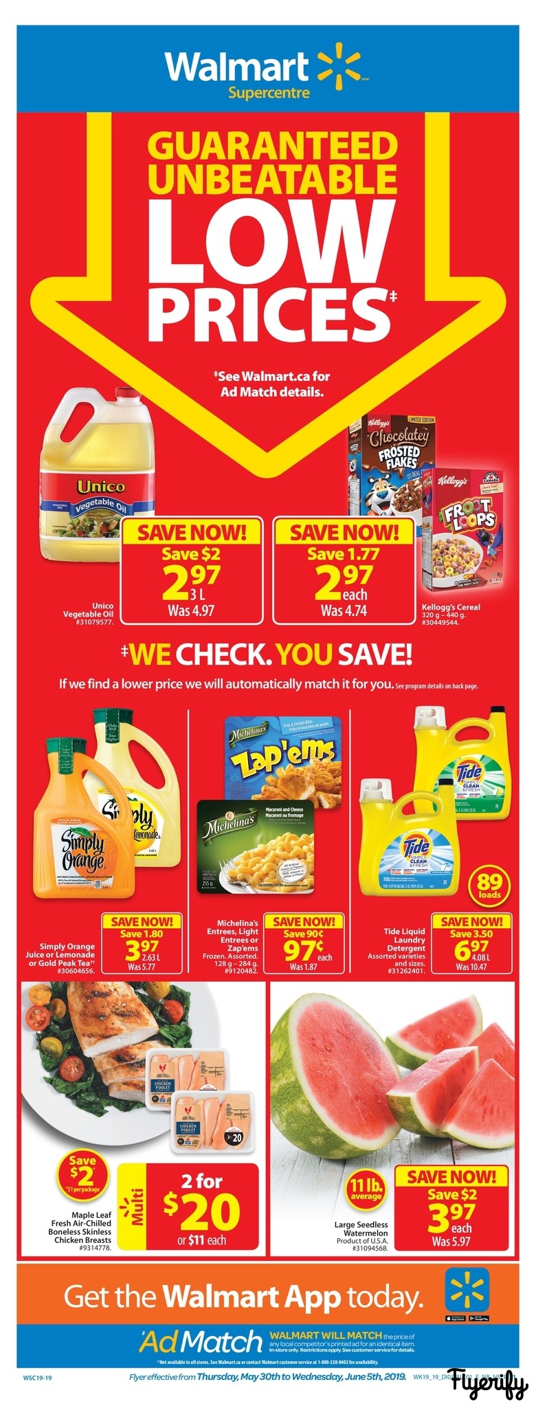 Walmart Supercentre (Atlantic) Flyer May 30 to June 5 Canada