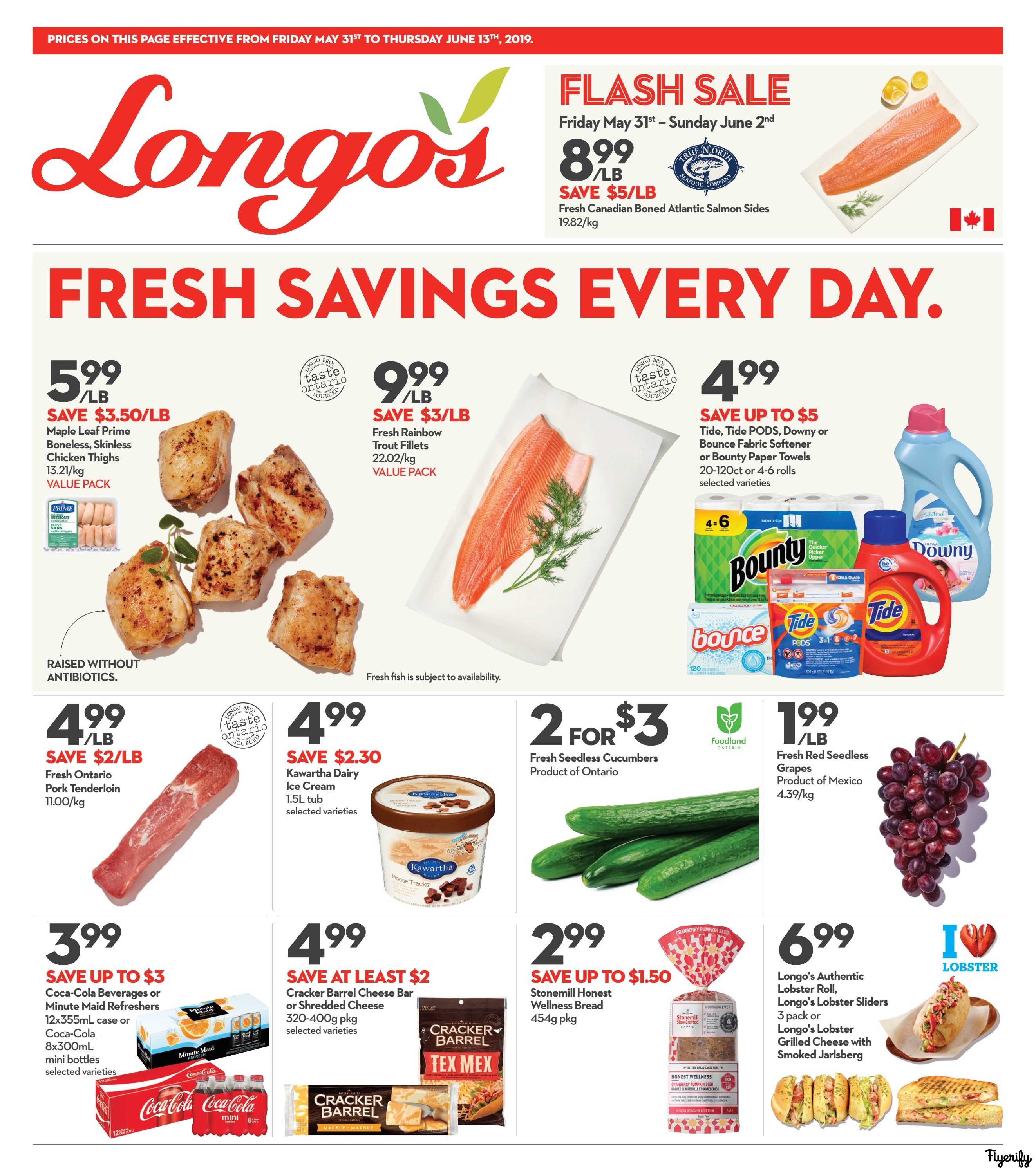 Longo's Flyer May 31 to June 13 Canada