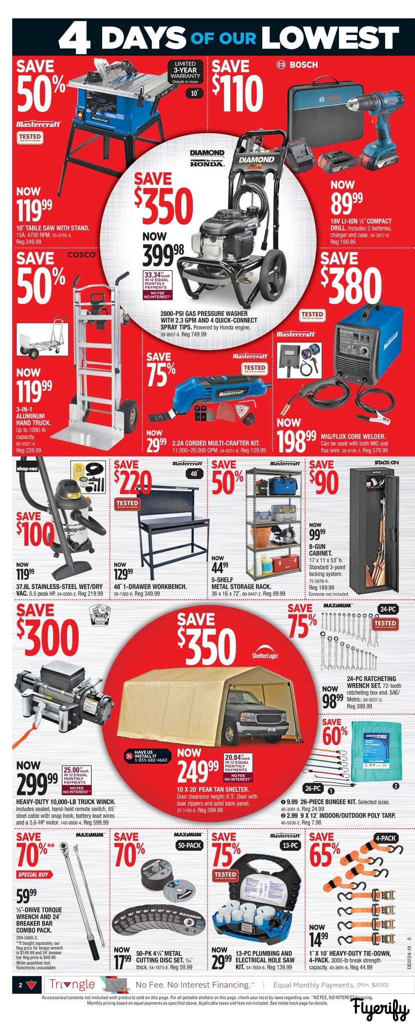 Canadian Tire Father's Day Big Red Weekend Flyer June 6 to 9 Canada