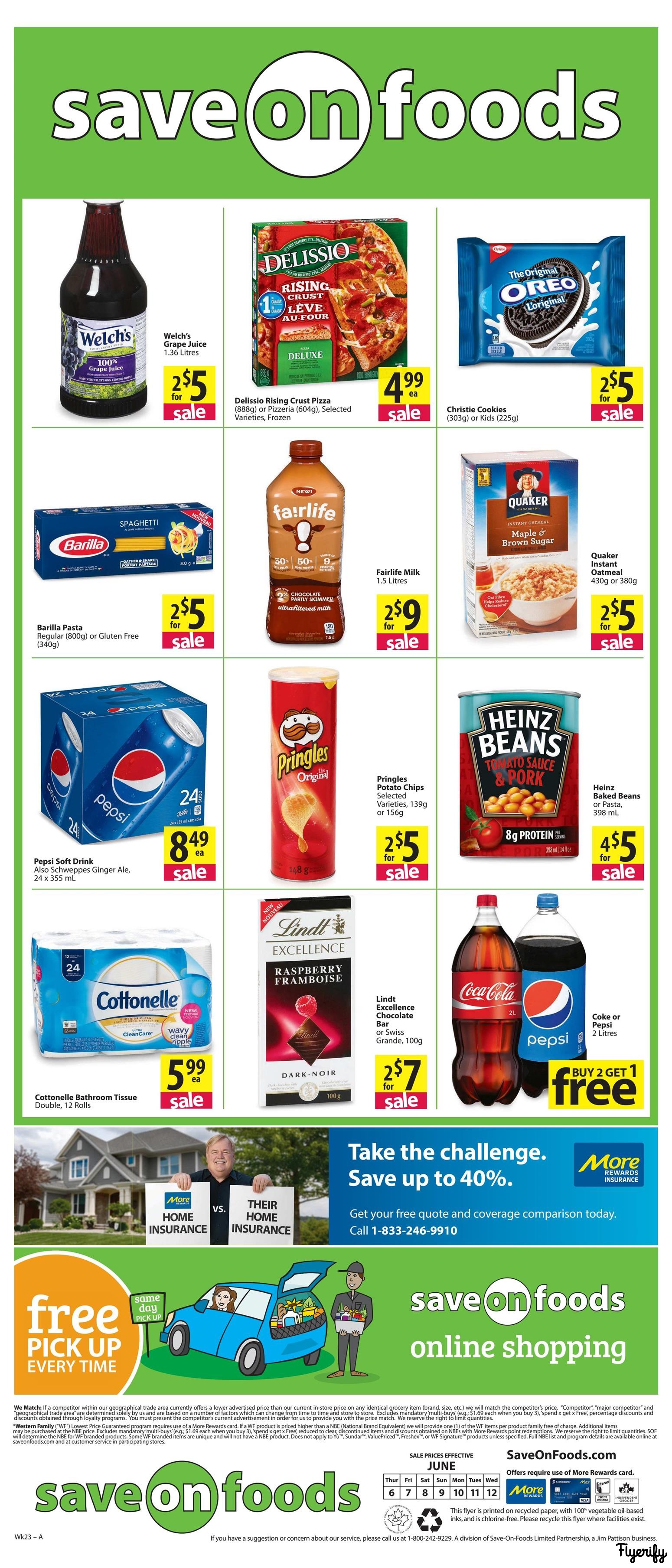 Save on Foods (BC) Flyer June 6 to 12 Canada