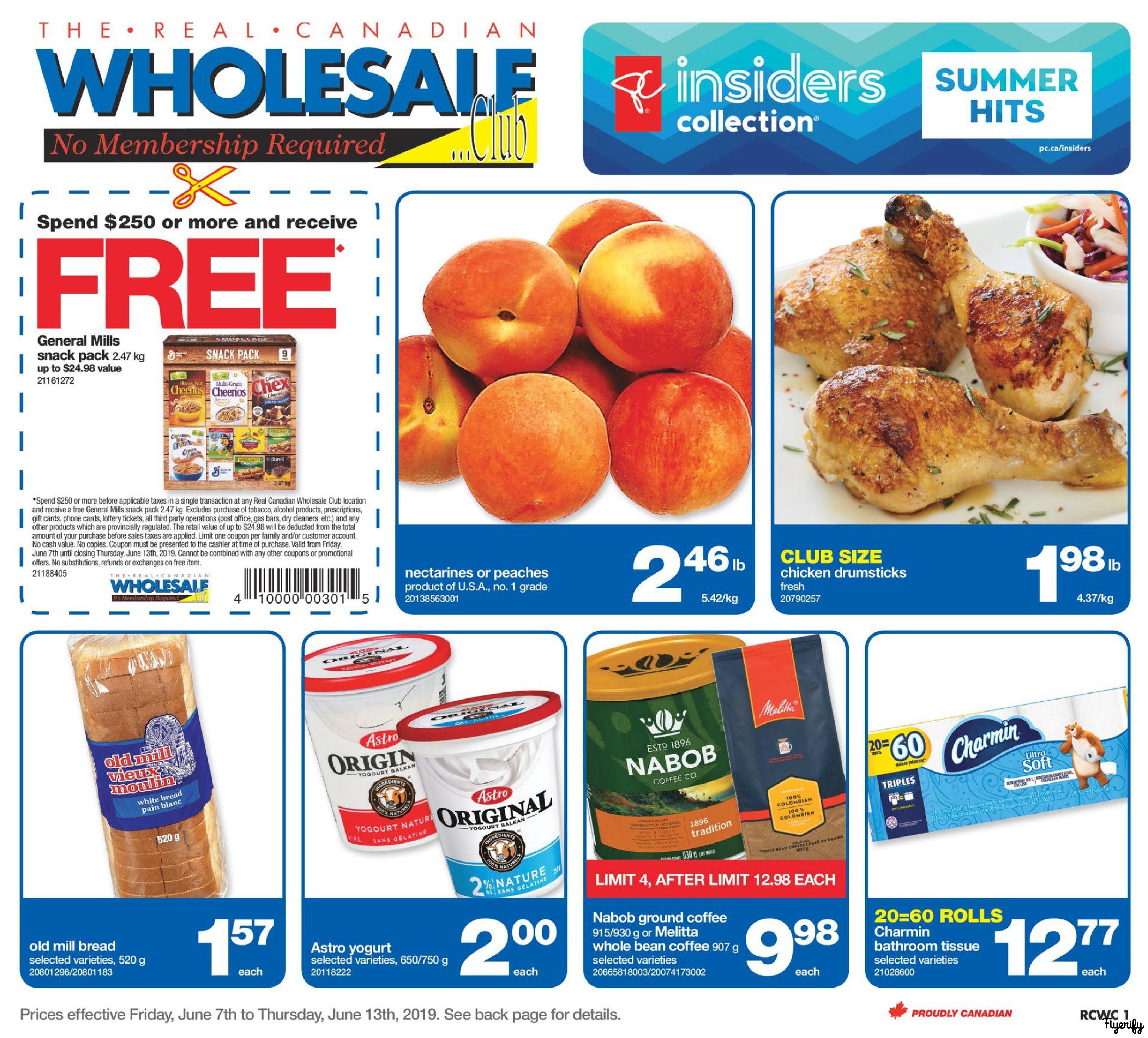 Real Canadian Wholesale Club Flyer June 7 to 13 Canada