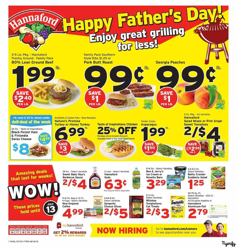 Hannaford (NY) Weekly Ad & Flyer June 16 to 22 Canada