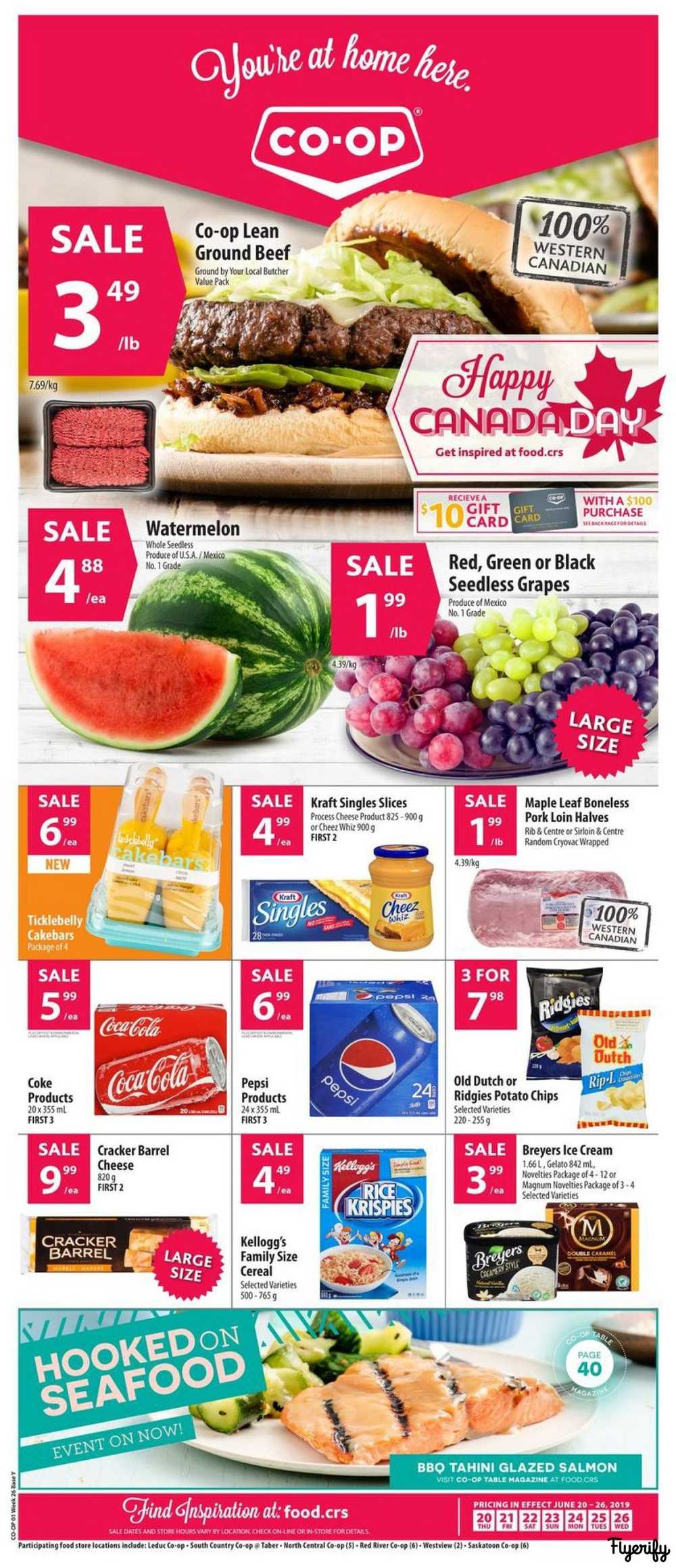 Coop (West) Food Store Flyer June 20 to 26 Canada