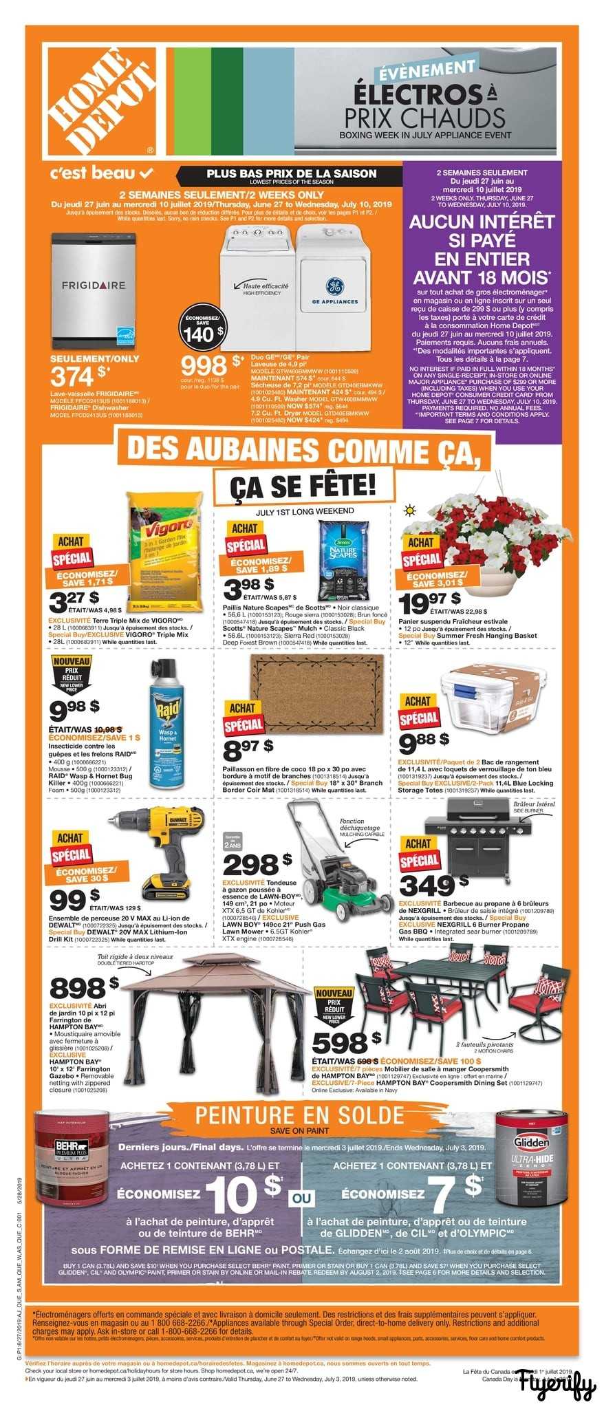 Home Depot Qc Flyer June 27 To July 3 Canada