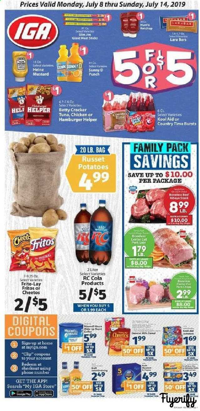 IGA (Kentucky) Weekly Ad & Flyer July 8 to 14 Canada