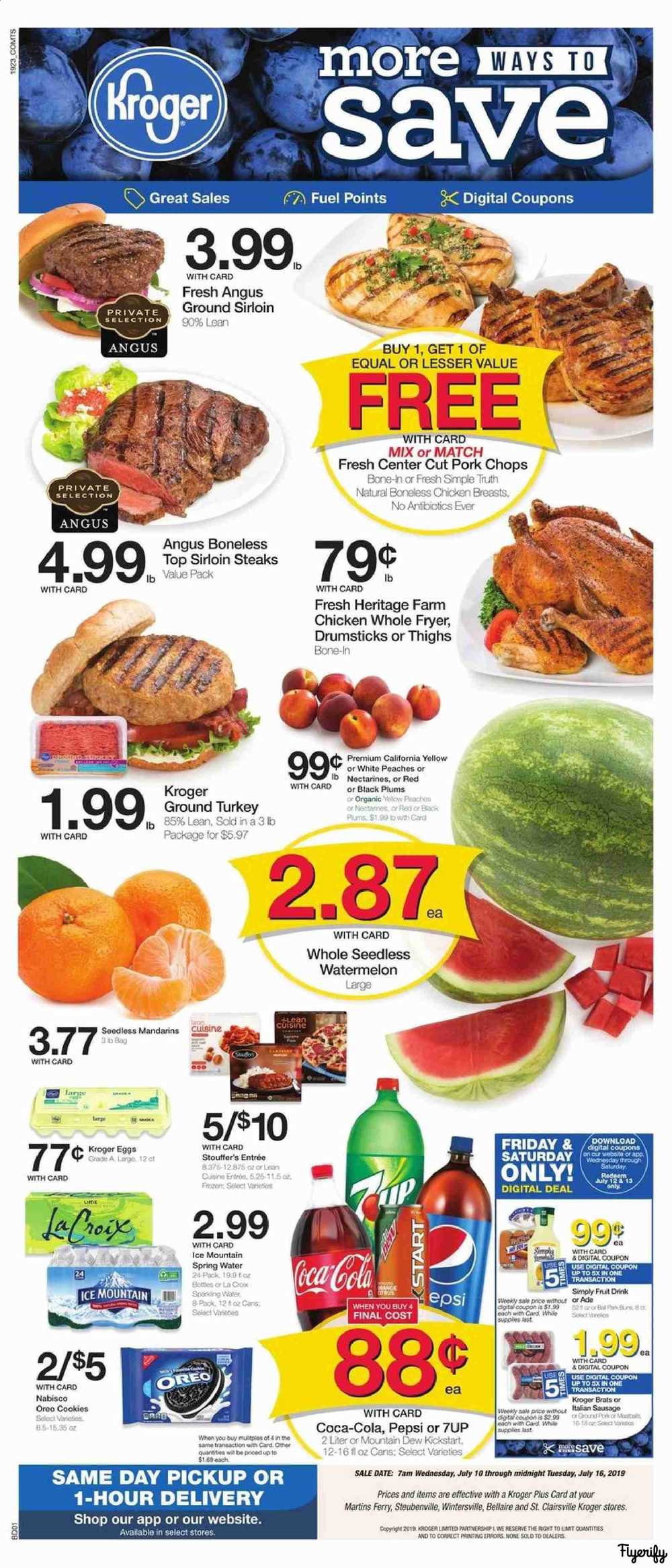 Kroger (OH) Weekly Ad & Flyer July 10 to 16 Canada