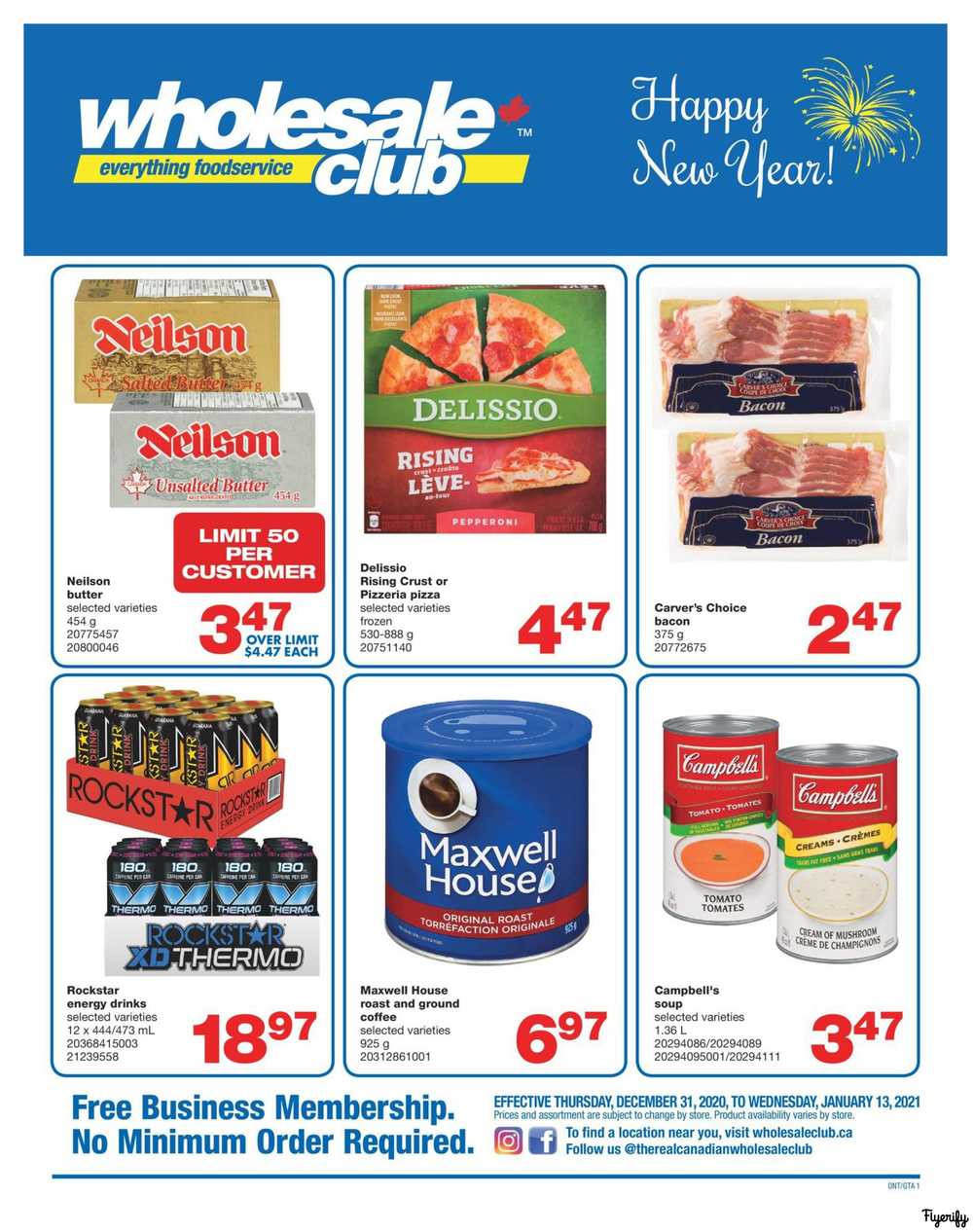 Wholesale Club Flyers
