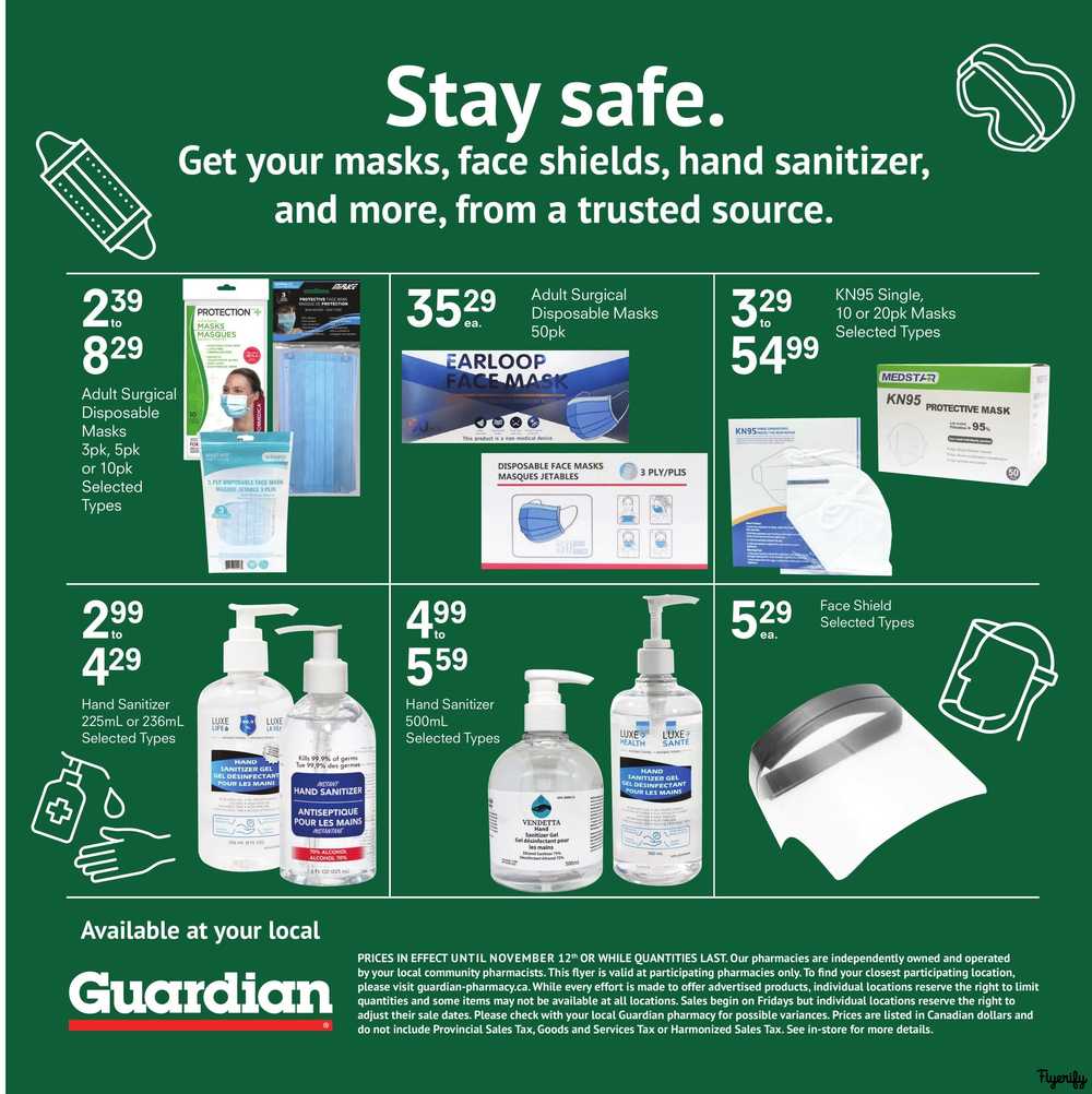 Guardian Flyer January 1 to 7 Canada