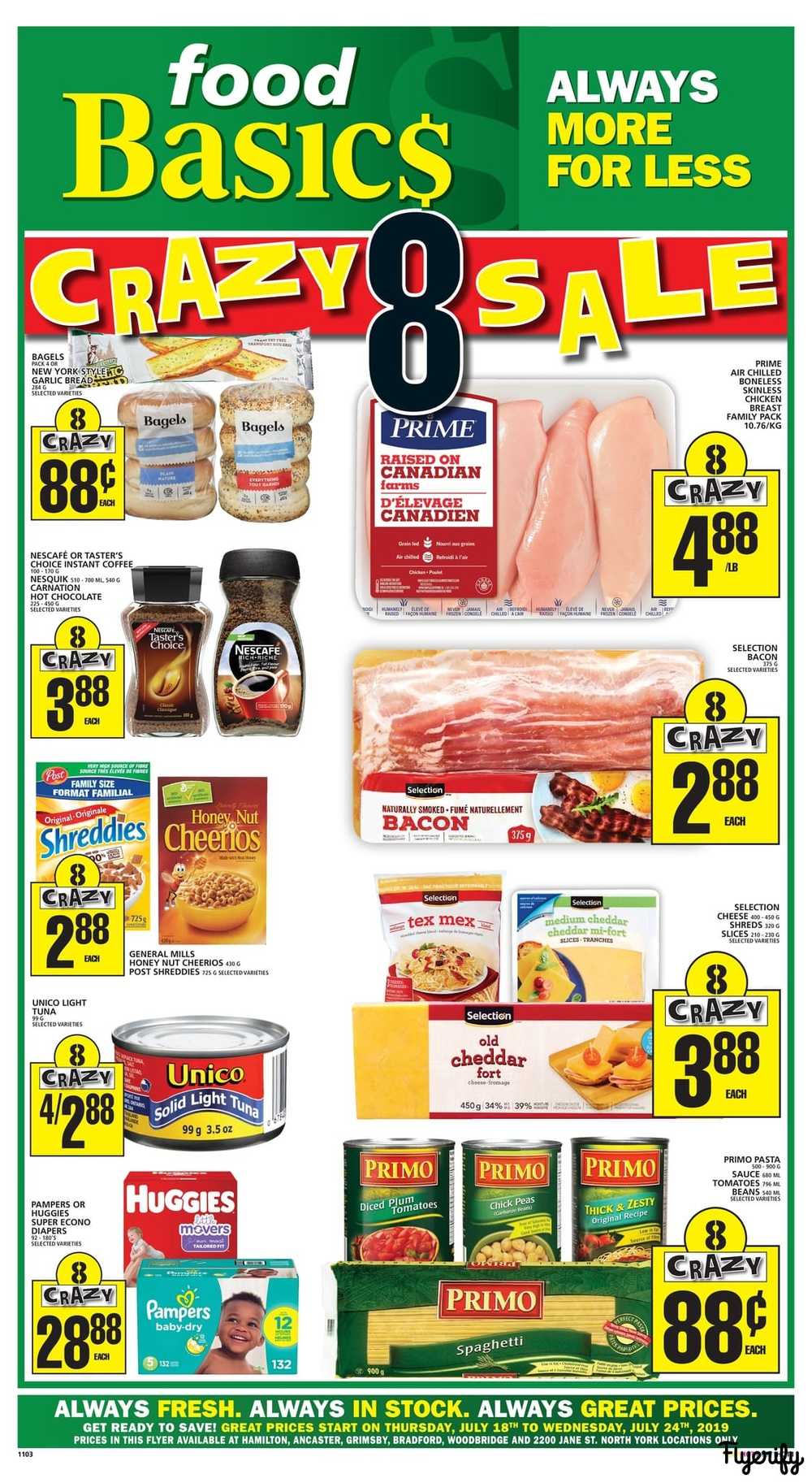 Food Basics (Hamilton Region) Flyer July 18 to 24 Canada