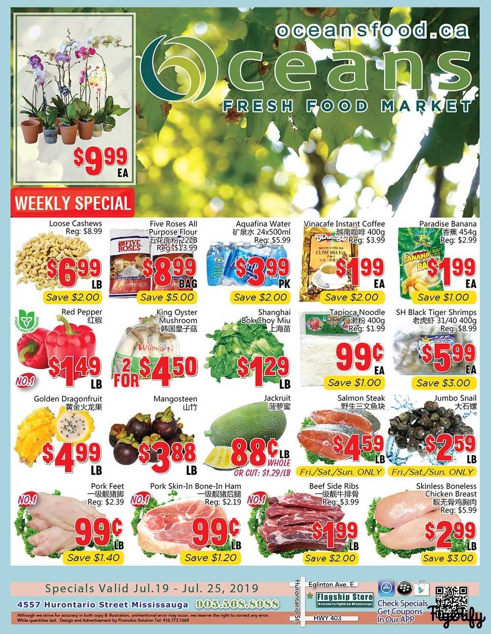 Oceans Fresh Food Market Flyers
