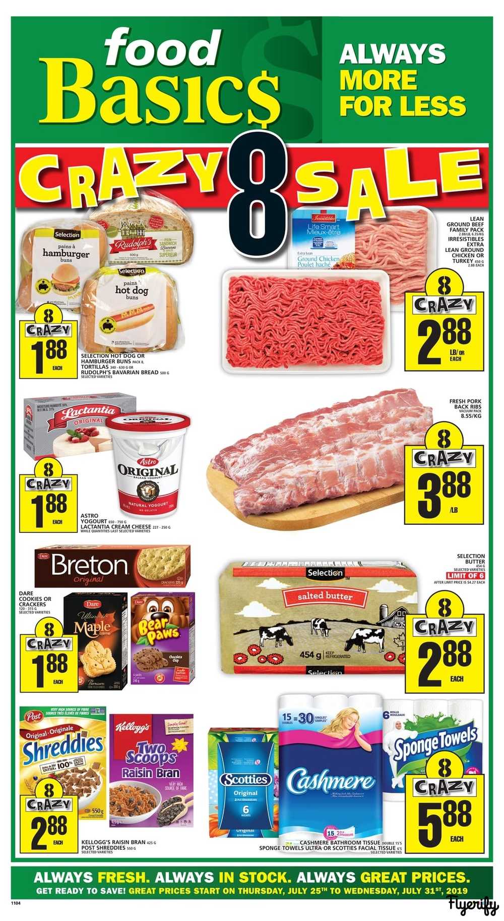 Food Basics (Rest of ON) Flyer July 25 to 31 Canada