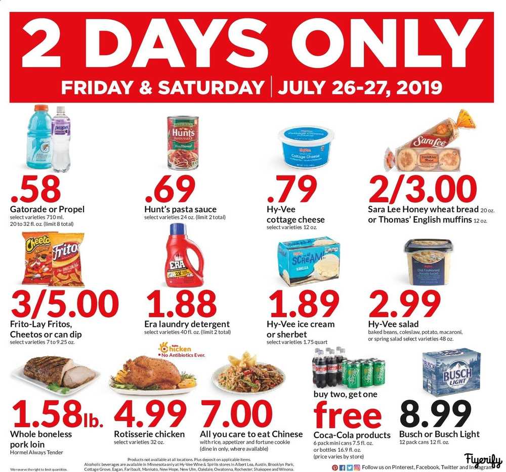 HyVee Weekly Ad & Flyer July 26 to 27 Canada