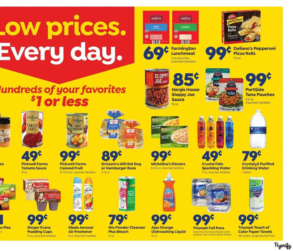 Save a Lot (FL) Weekly Ad &amp; Flyer July 24 to 30 Canada