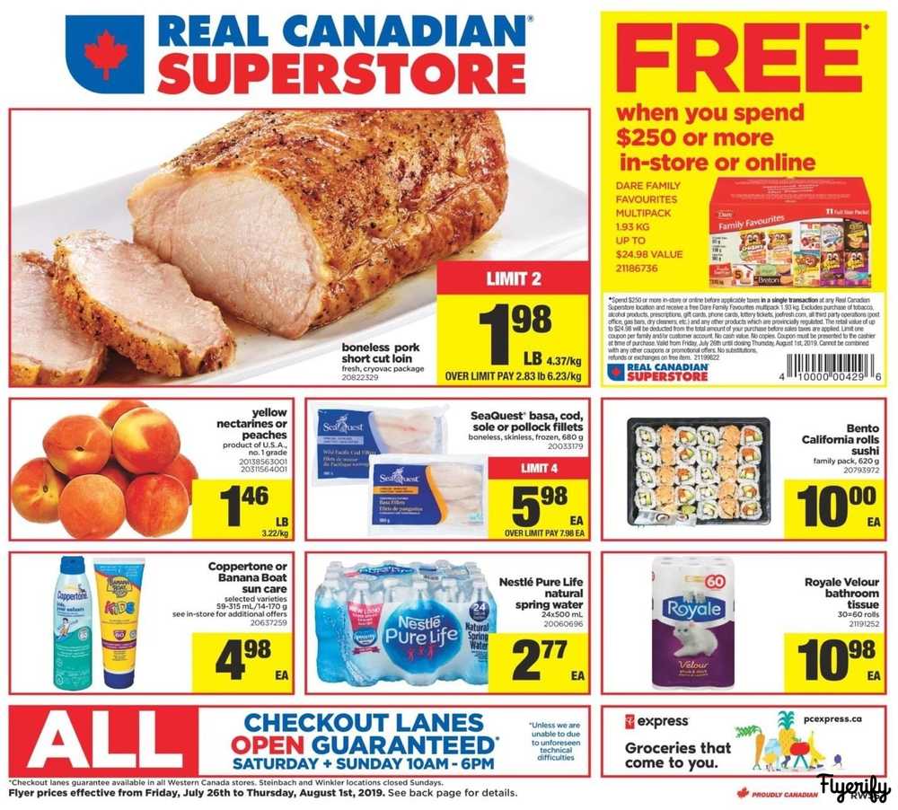 Real Canadian Superstore (West) Flyer July 26 to August 1 Canada