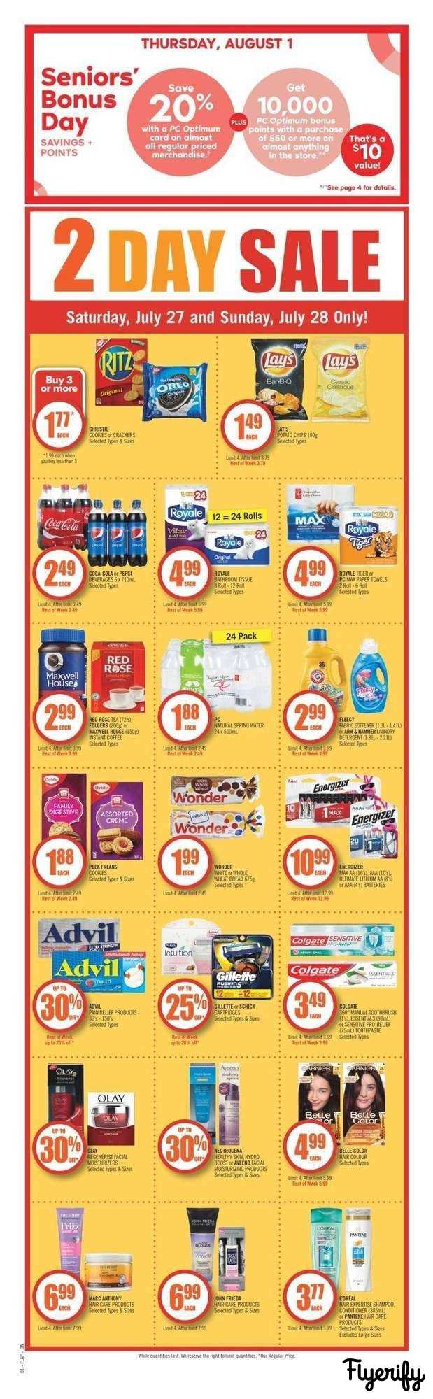 Shoppers Drug Mart (ON) Flyer July 27 to August 2 Canada