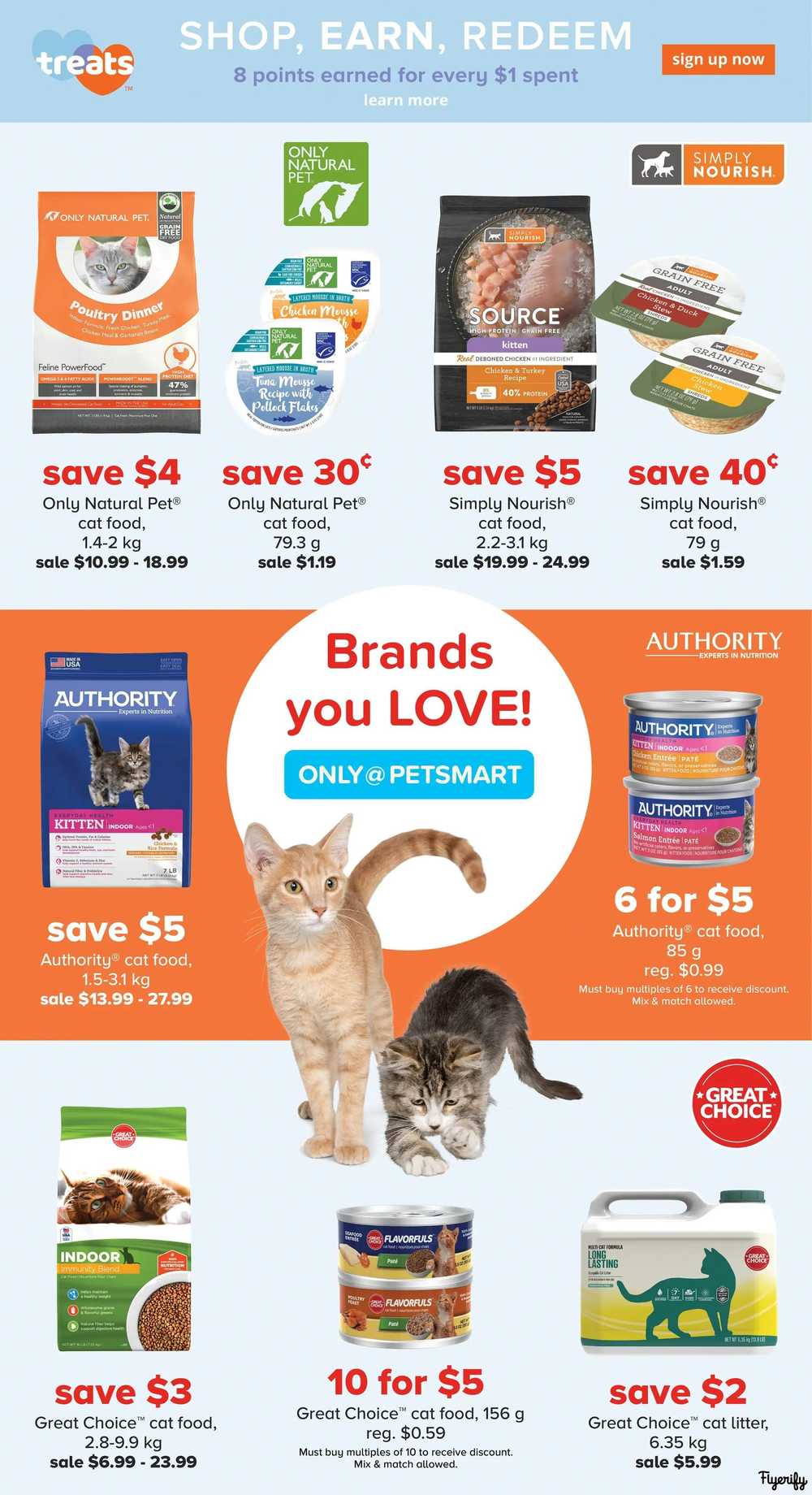 PetSmart Treats Membership Flyer January 14 to 17 Canada