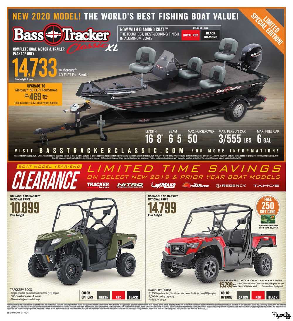 Bass Pro Shops Fall Hunting Classic Flyer August 9 to 25 Canada