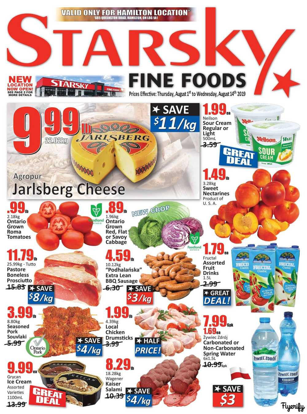 Starsky Foods (Hamilton) Flyer August 1 to 14 Canada