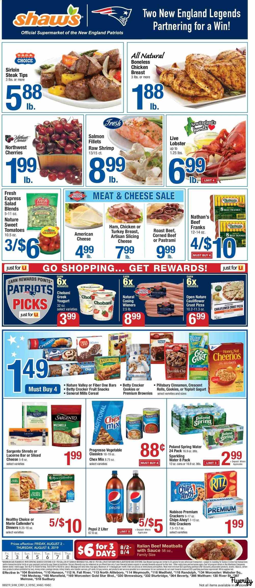 Shaw’s Weekly Ad & Flyer August 2 to 8 Canada