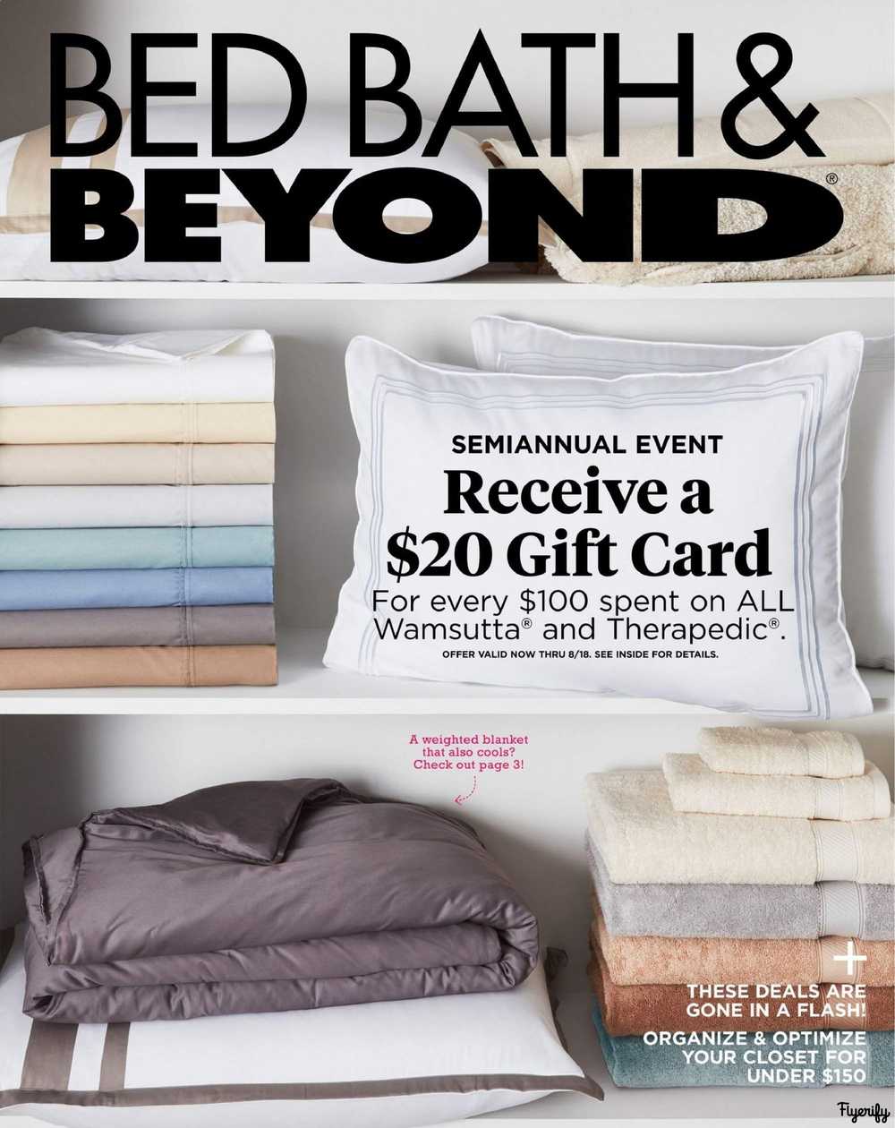 Bed Bath And Beyond Flyers