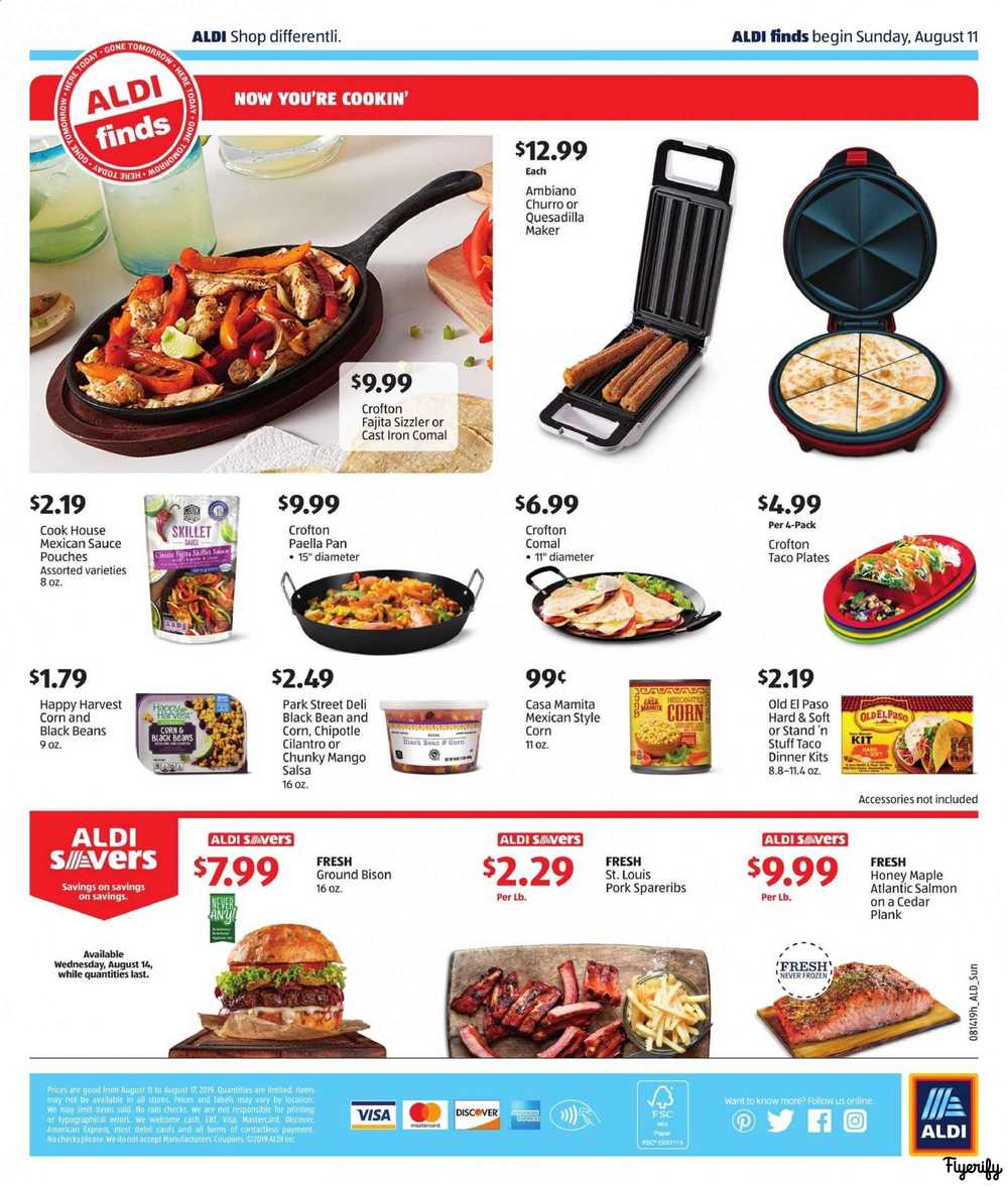 Aldi Weekly Ad And Flyer August 11 To 17 Canada