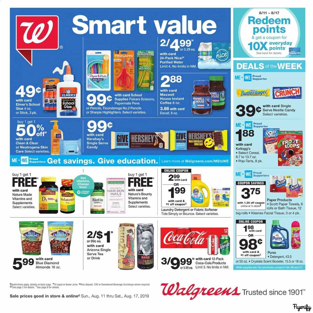 Walgreens (IL) Weekly Ad & Flyer August 11 to 17 Canada