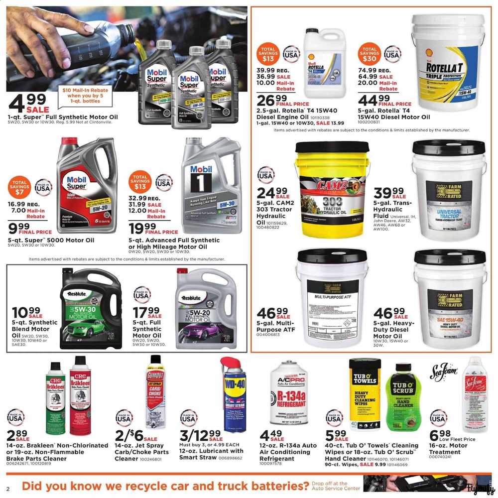 Fleet Farm Weekly Ad & Flyer August 9 to 17 Canada