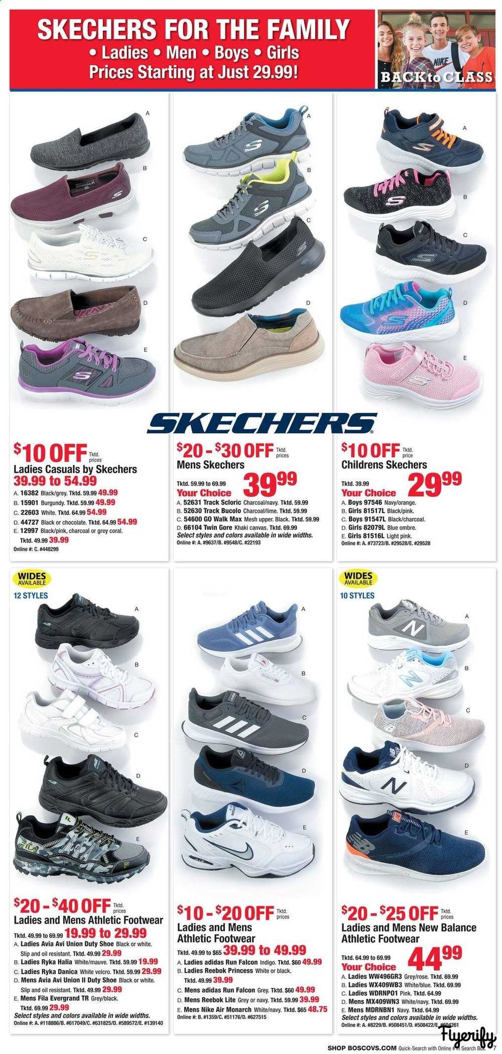 boscov's wide width shoes