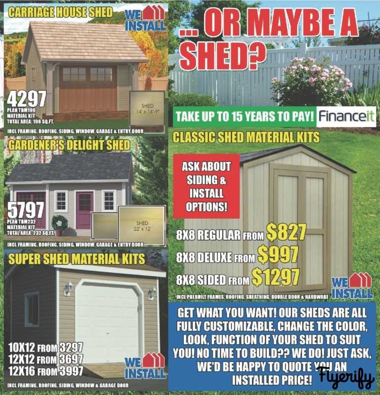 Lumber Mart Flyer August 14 to 24 Canada