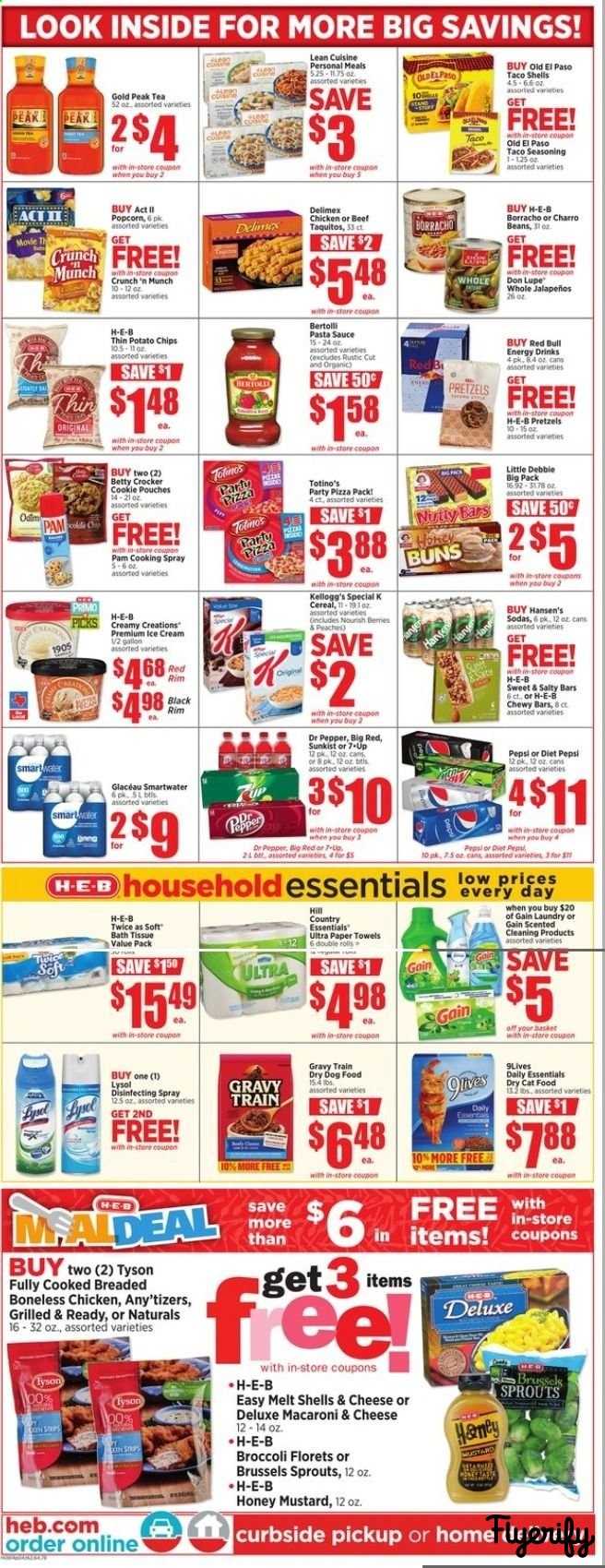 H-E-B (Houston) Weekly Ad & Flyer August 15 to 29 Canada