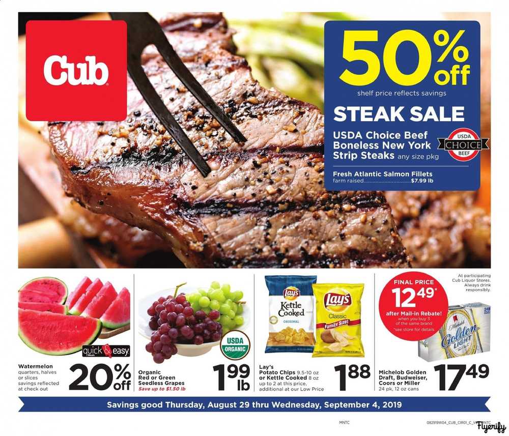 Cub Foods Weekly Ad & Flyer August 29 to September 4 Canada