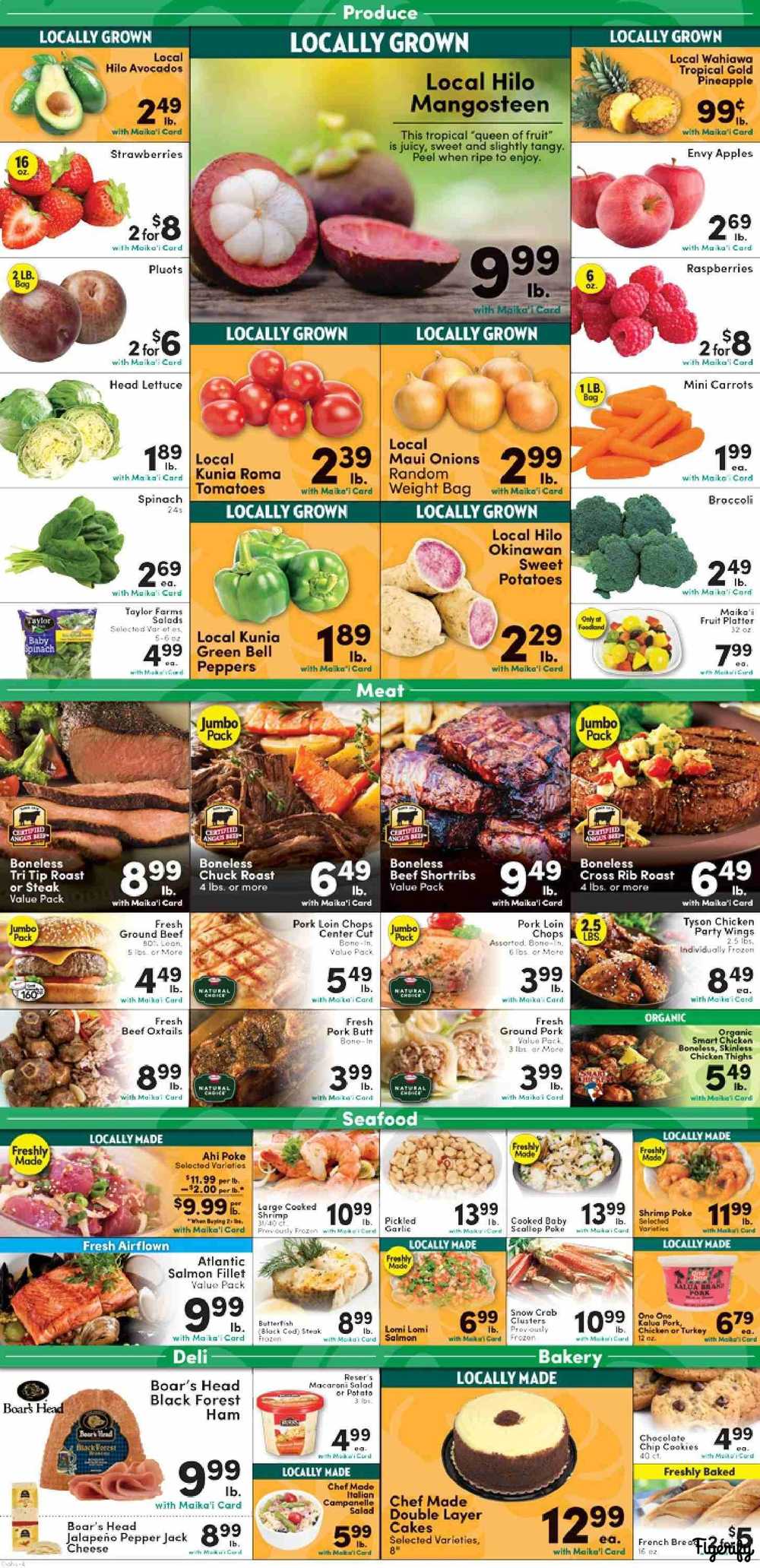 Foodland (Oahu) Weekly Ad & Flyer August 28 to September 3 Canada