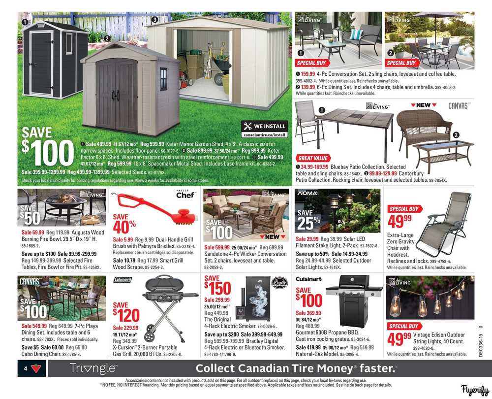 Canadian Tire On Flyer August 30 To September 5 Canada