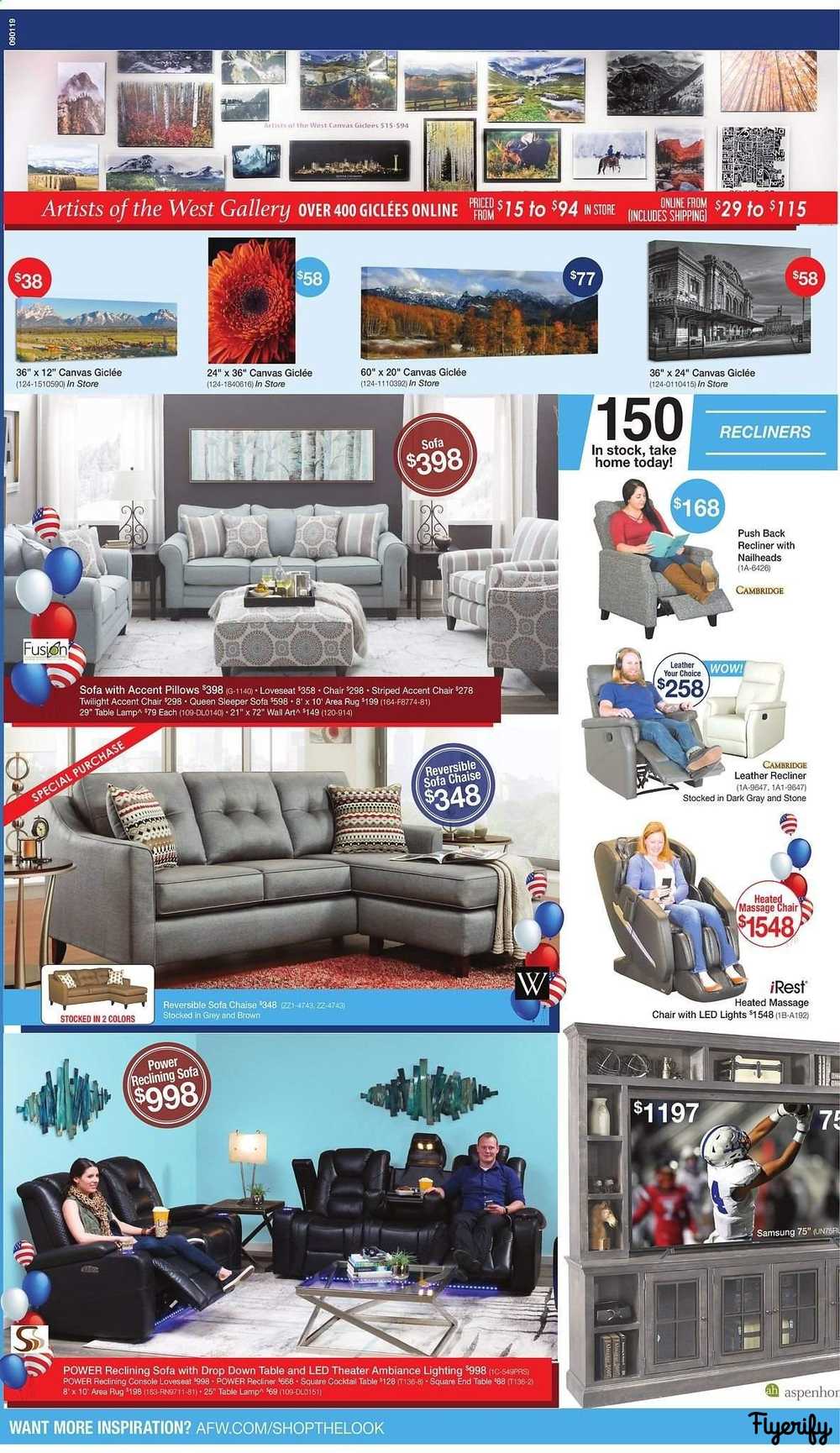 American Furniture Warehouse Weekly Ad Flyer September 1 To 14