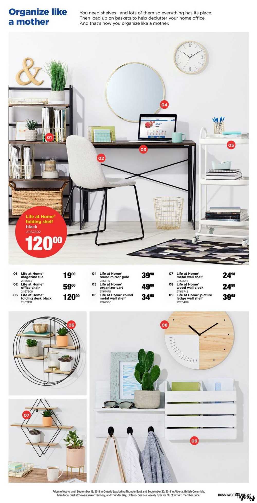 Real Canadian Superstore Home Decor Book August 30 To September 19