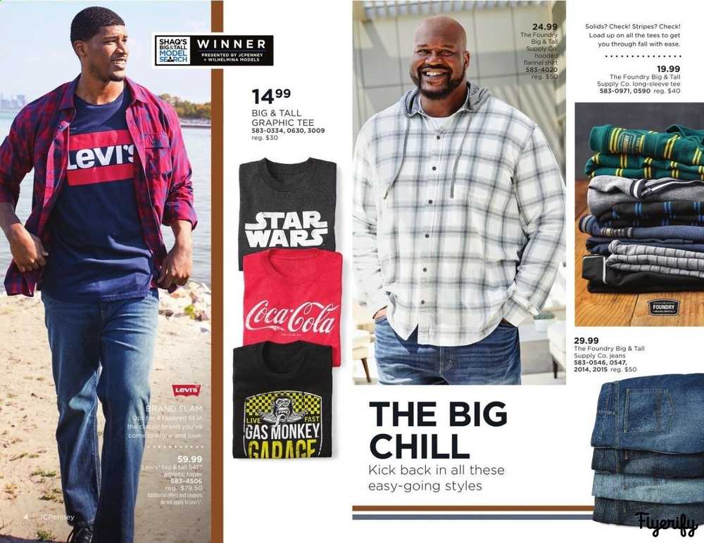 levi's 541 big and tall jcpenney