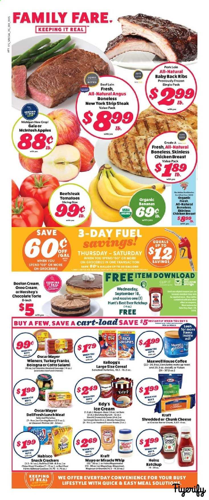 Family Fare Weekly Ad & Flyer September 15 to 21 Canada