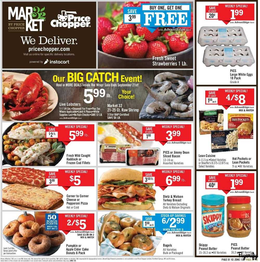 Price Chopper Weekly Ad & Flyer September 15 to 21 Canada