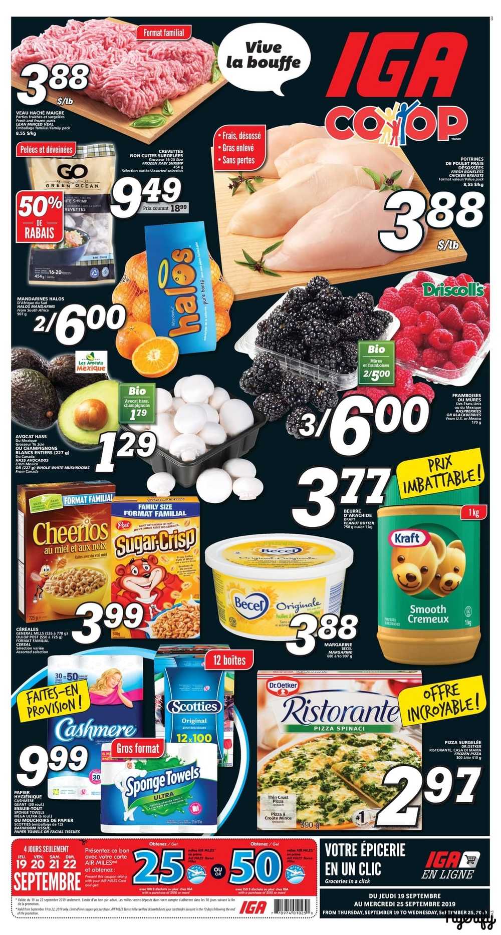 IGA (NB) Flyer September 19 to 25 Canada