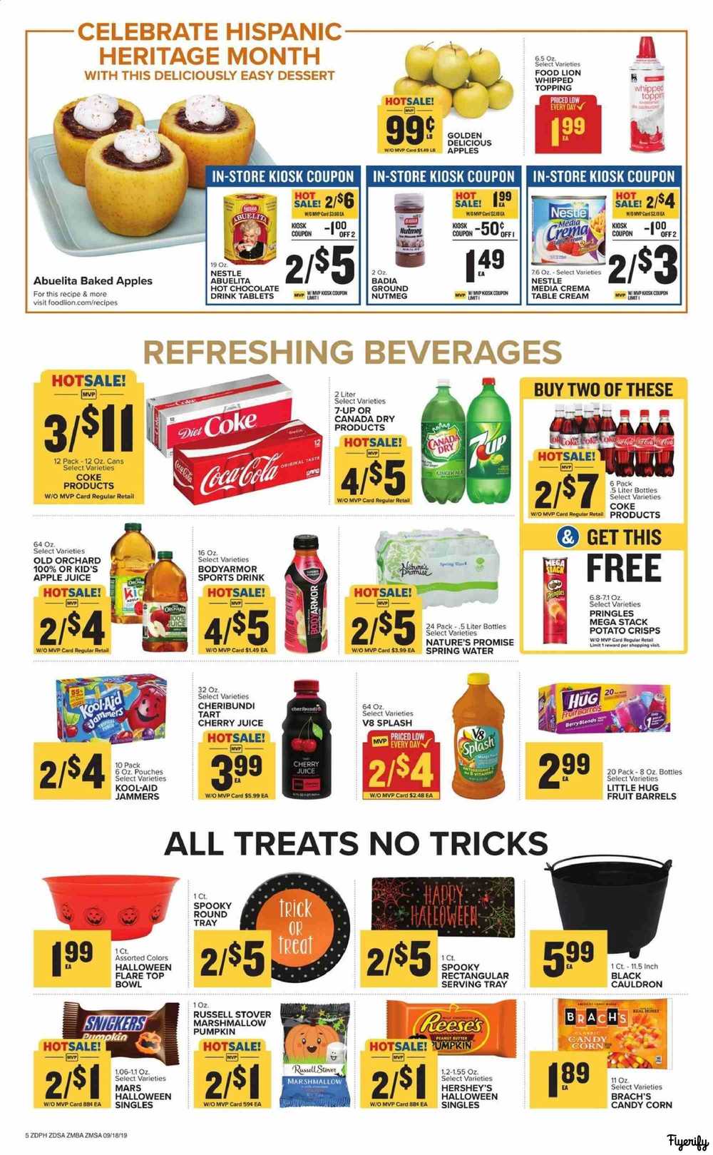 Food Lion (DE) Weekly Ad & Flyer September 18 to 24 Canada