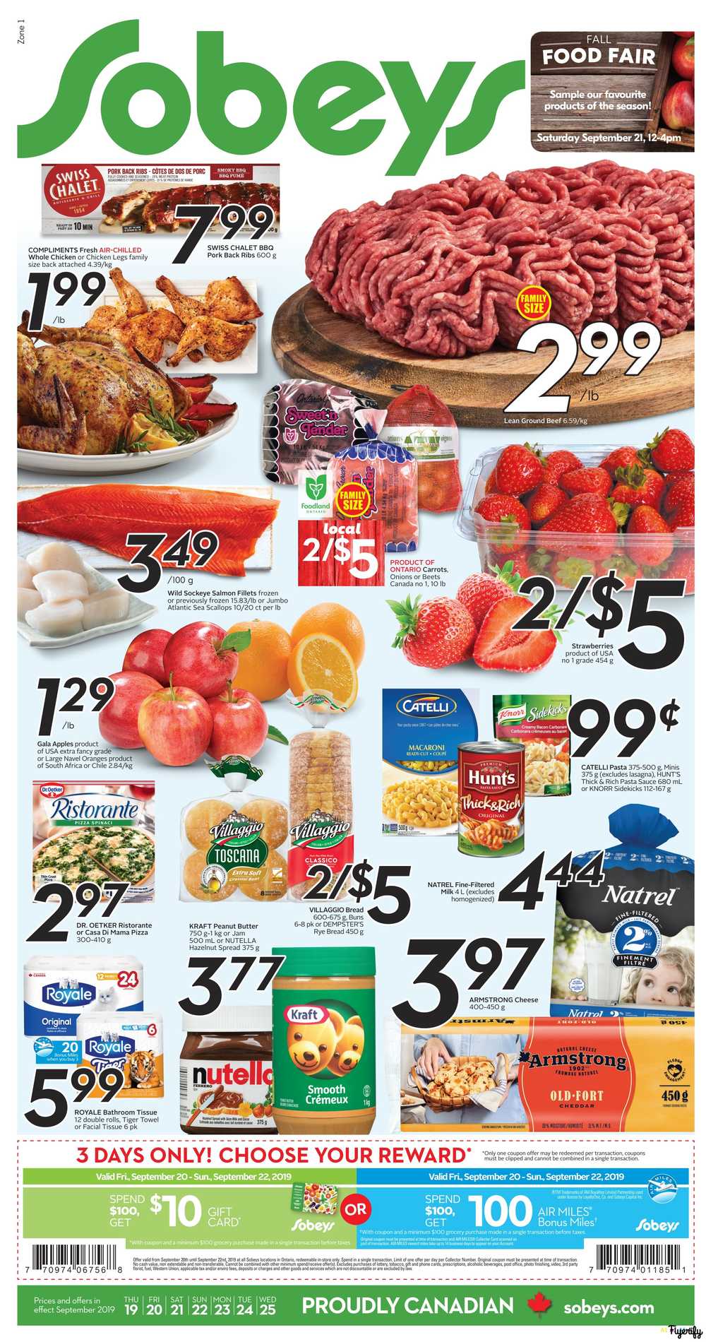 Sobeys (ON) Flyer September 19 to 25 Canada