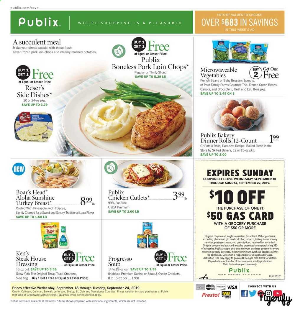 Publix Weekly Ad & Flyer September 18 to 24 Canada