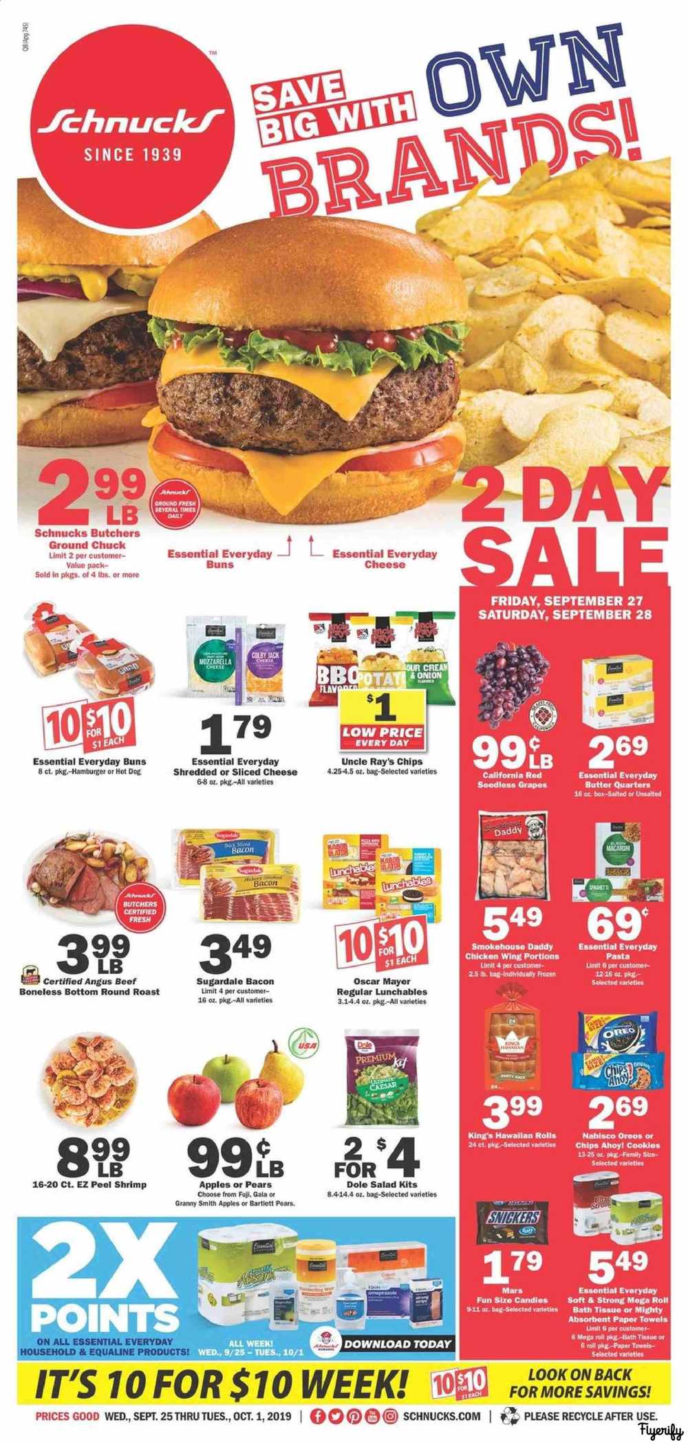 Schnucks Weekly Ad &amp; Flyer September 25 to October 1 Canada